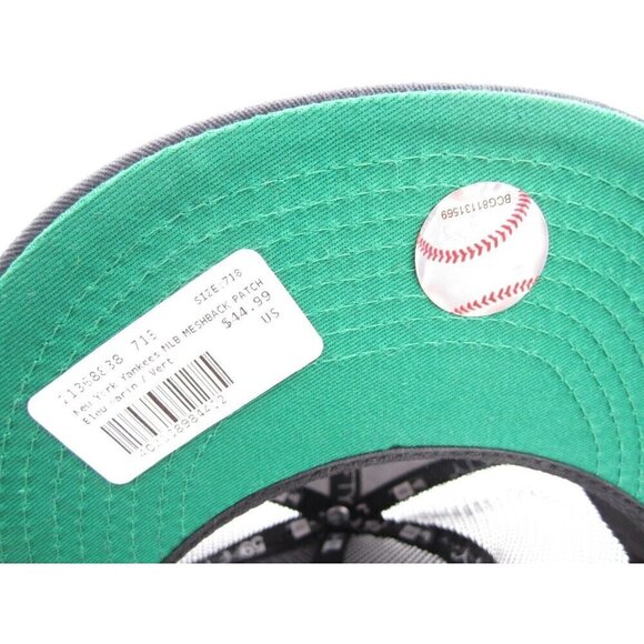 New Era 59Ffifty W. Series 1999 New York Yankees Mesh Trucker Fit Hat Sz 7 1/8 - Picture 2 of 8